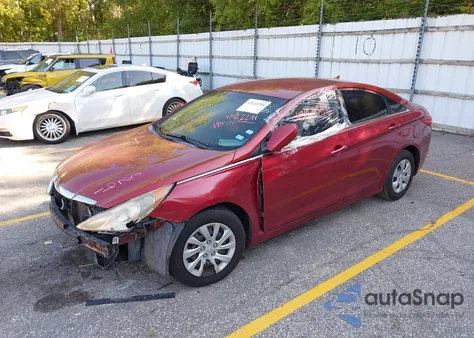 2011 Hyundai Sonata Gls из США, поврежденный, VIN 5NPEB4AC4BH187457